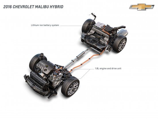 2016 chevrolet malibu hybrid pulling from volt playbook