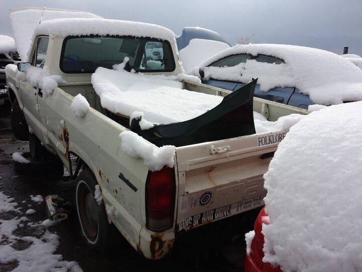 junkyard find 1984 mazda b2000 sundowner pickup