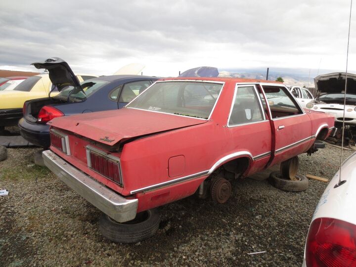 junkyard find 1982 ford fairmont futura two door sedan