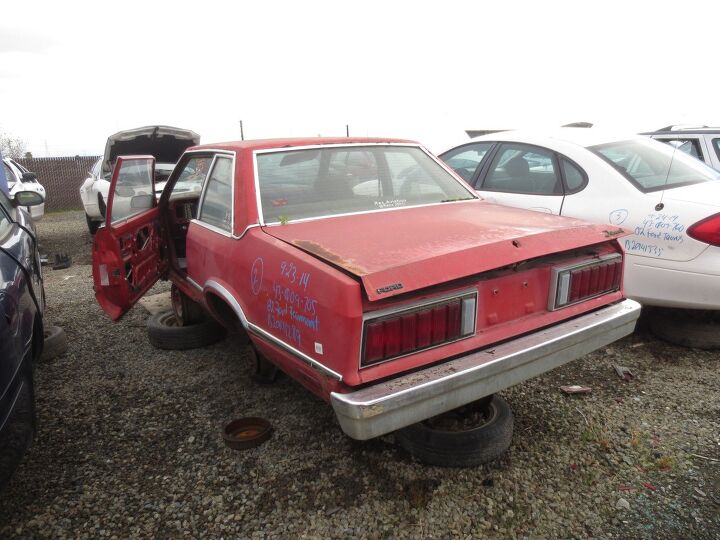 junkyard find 1982 ford fairmont futura two door sedan