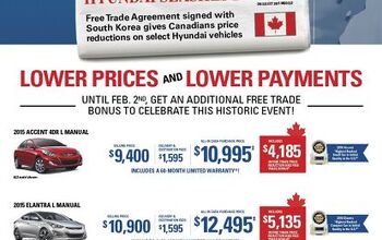 Vive Le Quebec Special: Hyundai Accent Is Now Canada's Cheapest New Car