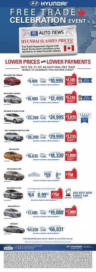 vive le quebec special hyundai accent is now canada s cheapest new car