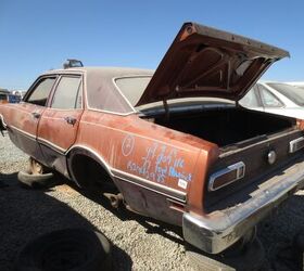 junkyard find 1977 ford maverick sedan
