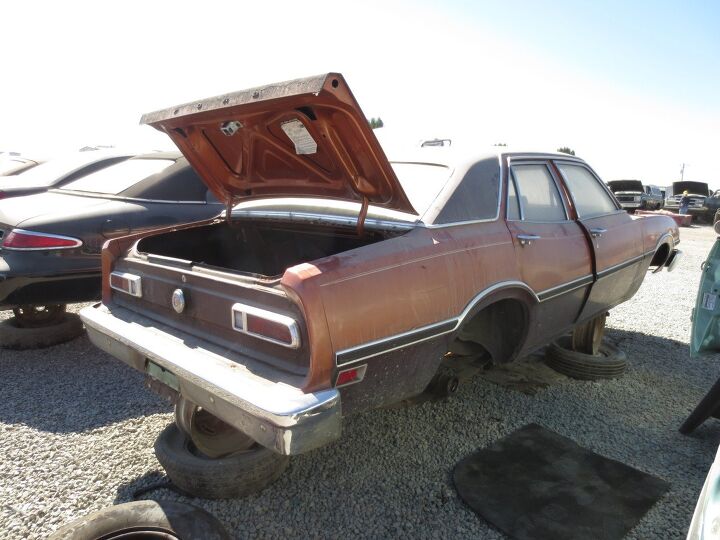 junkyard find 1977 ford maverick sedan
