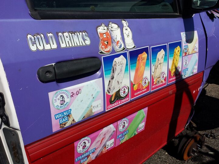 junkyard find 1998 ford windstar ice cream truck