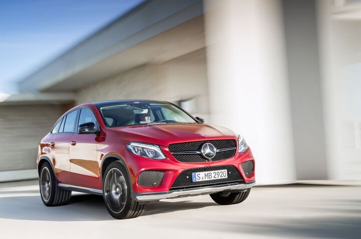 undisguised mercedes benz gle coupe still looks like a mash up of an s class and a