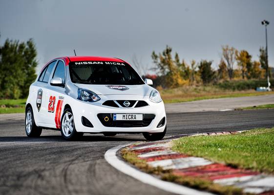 nissan canada launches one make micra cup race series