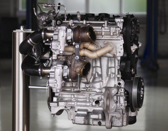 Volvo Goes Death Metal With Triple-Turbo Two-Liter Four