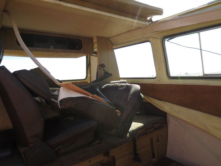 junkyard find 1981 volkswagen vanagon westfalia camper type p22