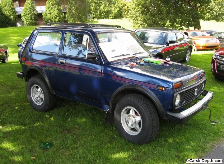 Give That Man Starting His Lada Niva A Big Hand