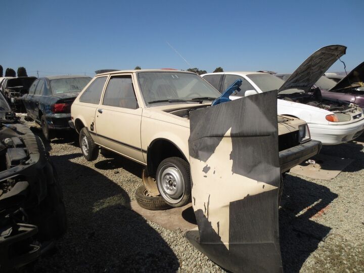 junkyard find 1985 mazda glc hatchback