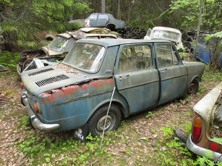 junkyard find 1964 simca 1000