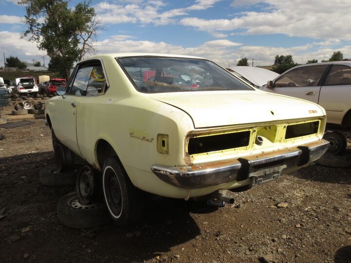 junkyard find 1971 toyota corona mark ii