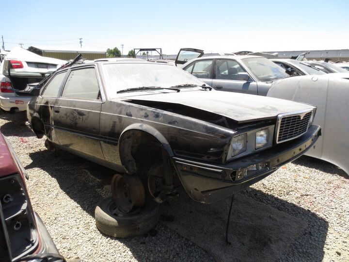 junkyard find 1984 maserati biturbo