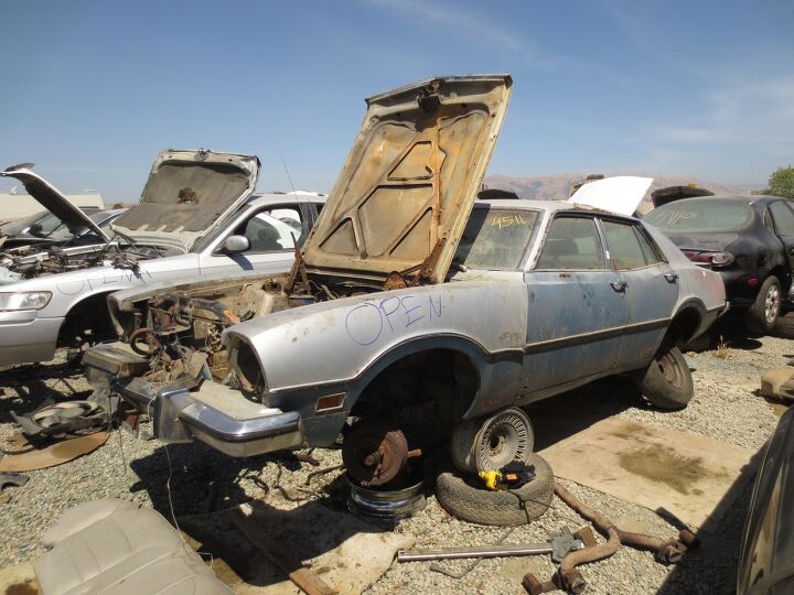 junkyard find 1973 ford maverick sedan