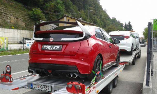 pre production 2015 honda civic type r spotted in croatia