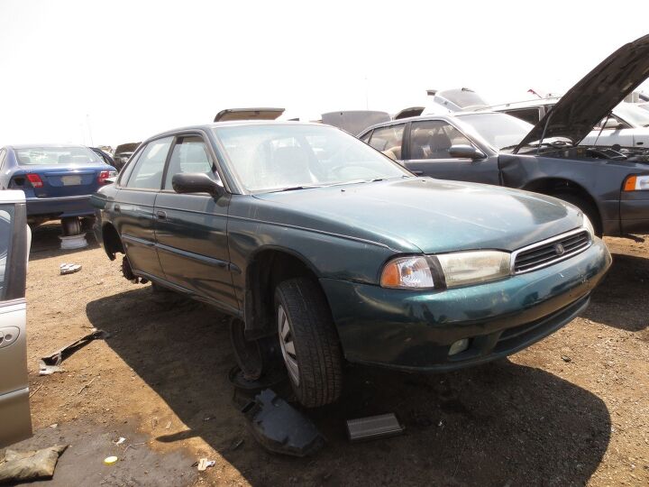 junkyard find 1997 subaru legacy awd sedan