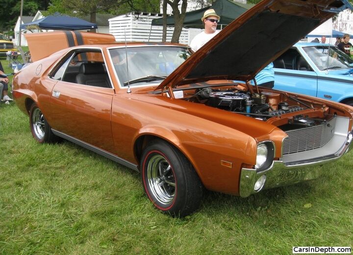 a son his father and mom s car a 390 cubic inch amx