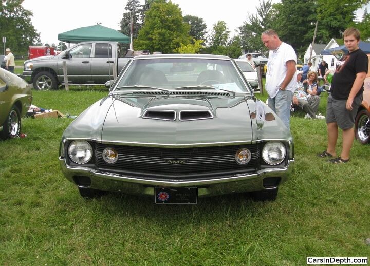 a son his father and mom s car a 390 cubic inch amx