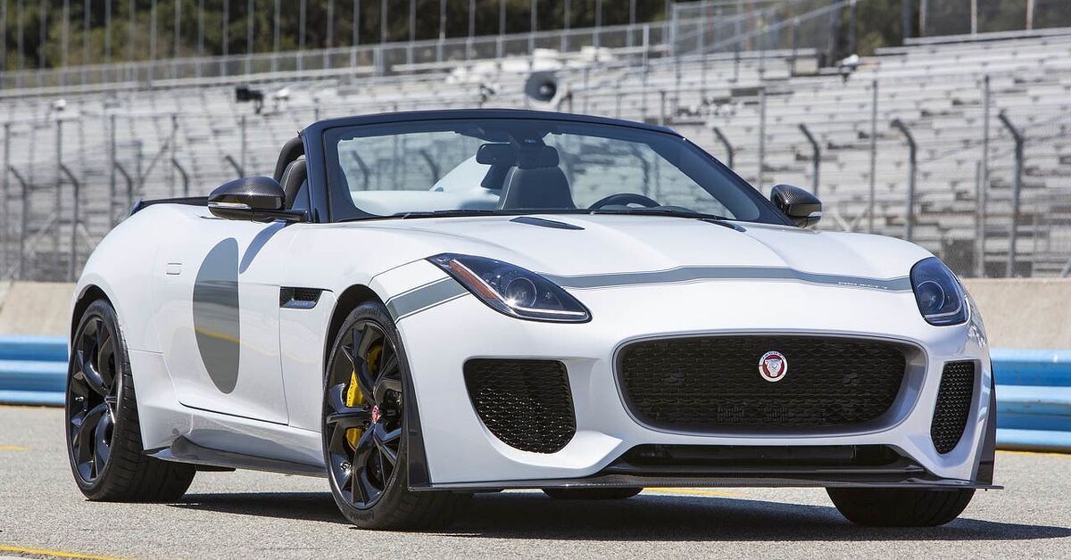 Jaguar F Type Project 7 White