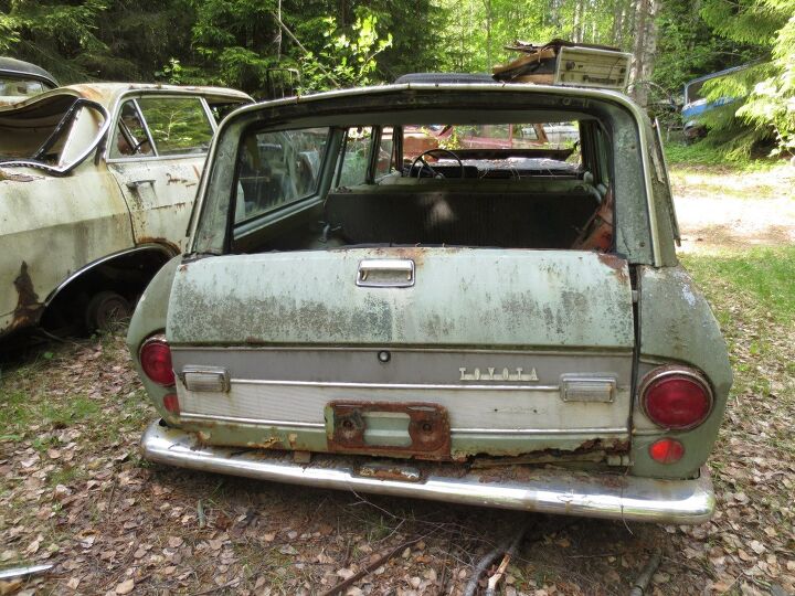 junkyard find 1966 toyota crown station wagon