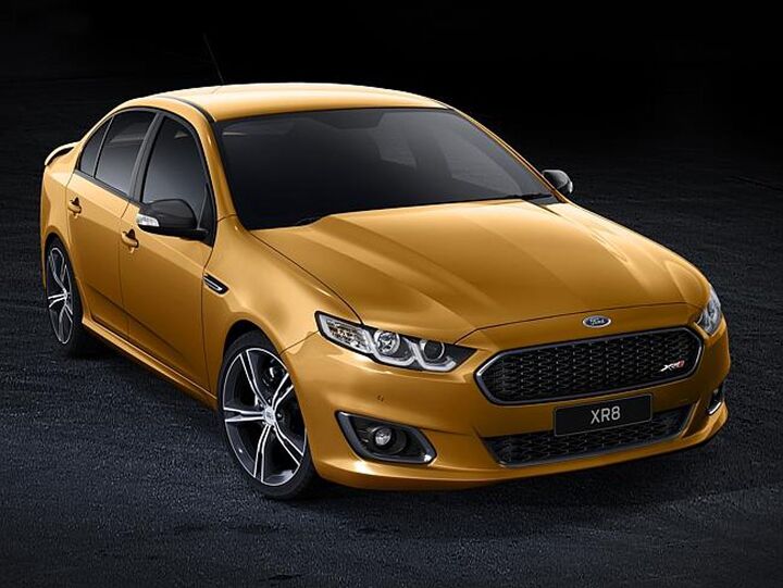ford falcon receives new face