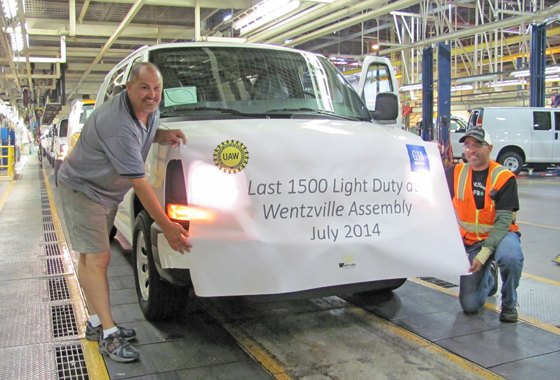 GM Builds Their Last 1500 Series Van