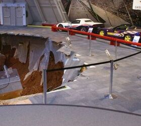 National Corvette Museum Makes Sinkhole Permanent Exhibit