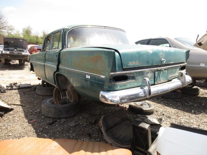 junkyard find 1966 mercedes benz 230