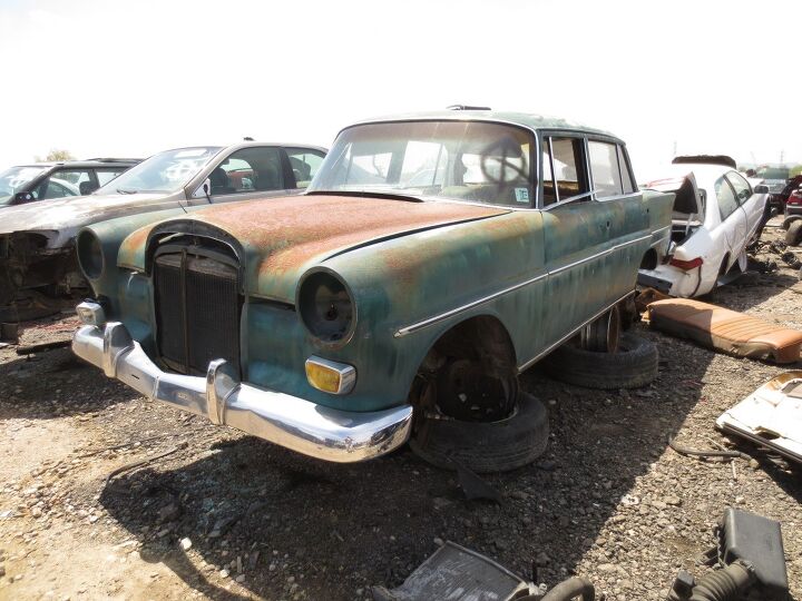 junkyard find 1966 mercedes benz 230