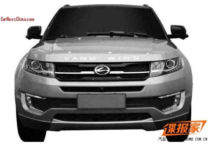 landwind e32 bites and patents evoques style for local market