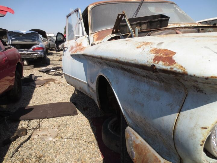junkyard find 1960 plymouth valiant station wagon