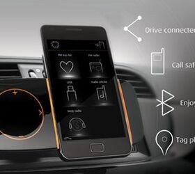 is this the future of in car infotainment continental s flexible smartphone docking