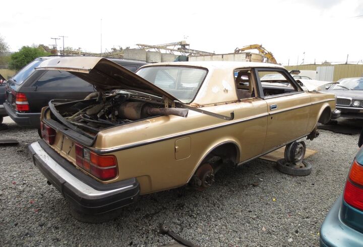 junkyard find 1980 volvo 262c bertone coupe