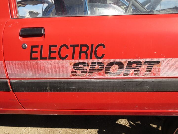 junkyard find 1988 chevrolet sprint electric sport