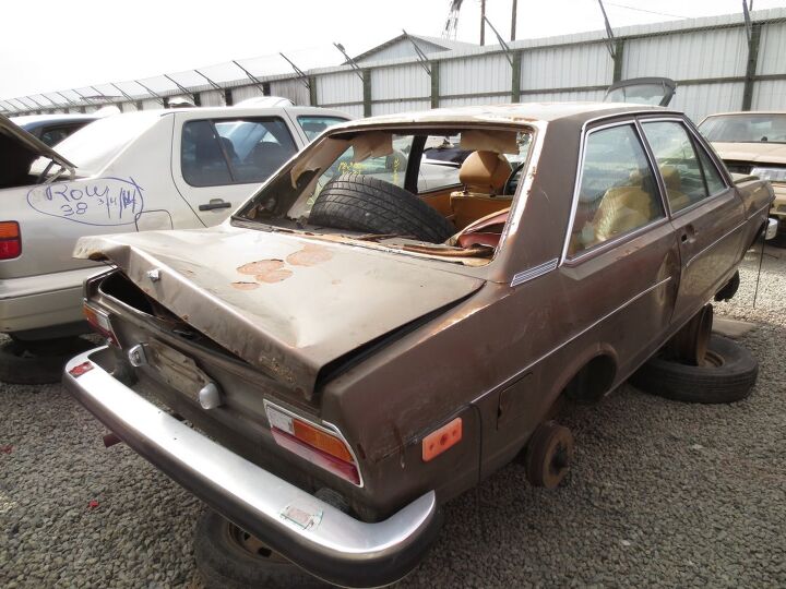 junkyard find 1975 audi fox