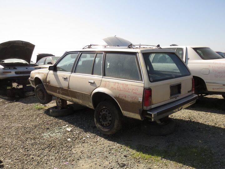 junkyard find 1984 oldsmobile firenza wagon