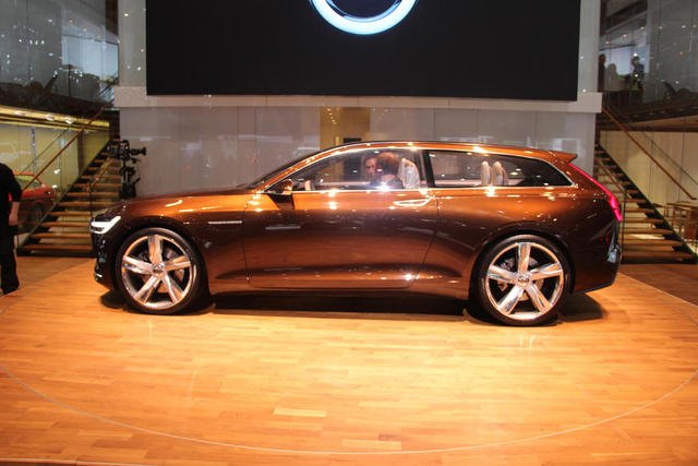 geneva 2014 volvo brown wagon concept