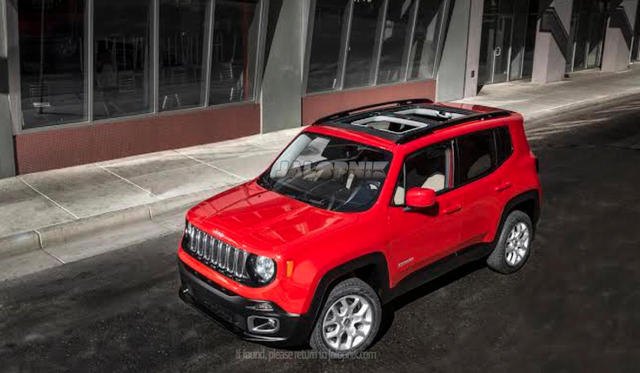 Here's What Most Jeep Renegades Will Look Like