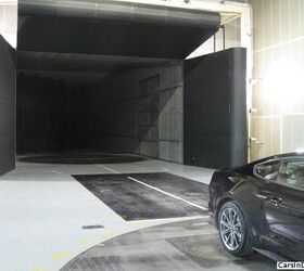 a visit to ford s wind tunnel to look at the new mustang s slick aero tricks