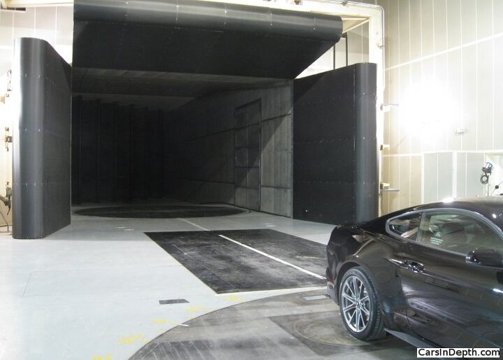 A Visit To Ford's Wind Tunnel To Look At The New Mustang's Slick Aero Tricks