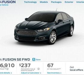 Ford Raises Incentives To Clear Growing Fusion Inventories