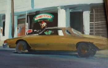 Help Me Solve a 30-Year-Old Mystery: What Car Is Depicted In This Taqueria Painting?