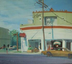 help me solve a 30 year old mystery what car is depicted in this taqueria painting