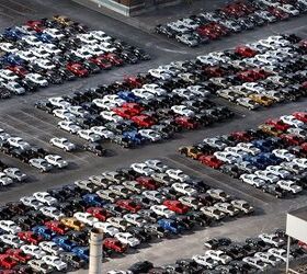 domestic automakers inventories soar past 100 days supply