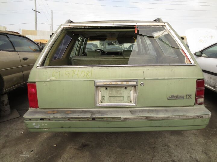 junkyard find 1981 dodge aries station wagon