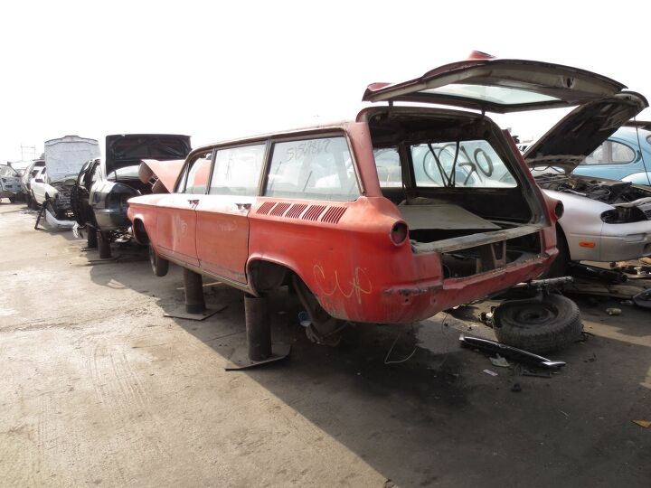 junkyard find 1962 chevrolet corvair 700 station wagon