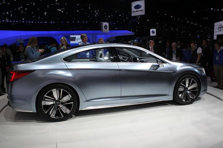 production ready subaru legacy to make 2014 chicago auto show debut
