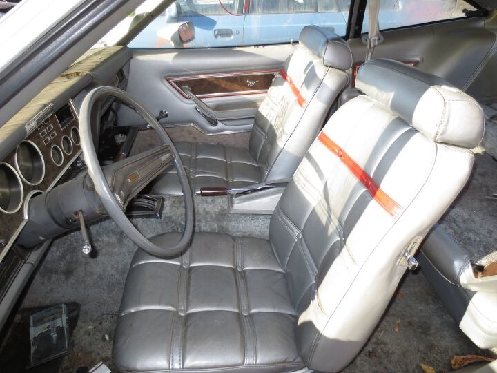 junkyard find 1974 ford mustang mach 1