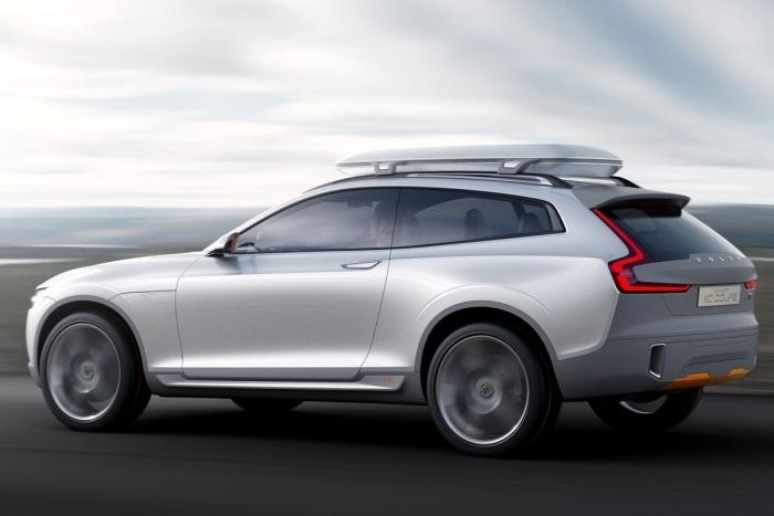 volvo xc coupe concept unveiled prior to 2014 detroit auto show debut